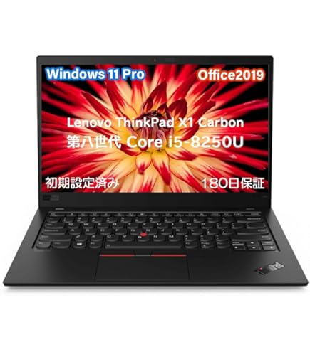 Amazon.co.jp: 【整備済み品】ThinkPad X1 Carbon Gen 8 ノート